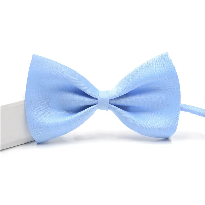 Sky blue Регулируемый, для собак, кошек галстук-бабочка для домашних питомцев Щенок галстук разные цвета аксессуары для домашних животных - Цвет: Sky blue