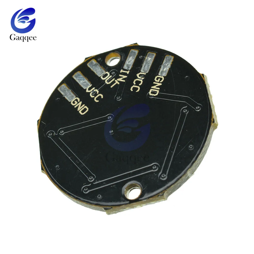 12 16 24 40 60 64 бит WS2812 модуль 5050 RGB светодиодный полноцветный Встроенный светодиодный светильник-кольцо с интегрированными драйверами для Arduino