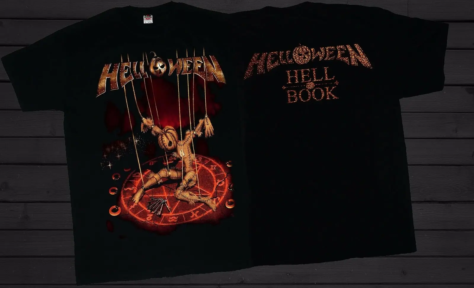 Hellowen Hellbook немецкий power Metal Band футболка Размеры S до 6Xl | Мужская одежда