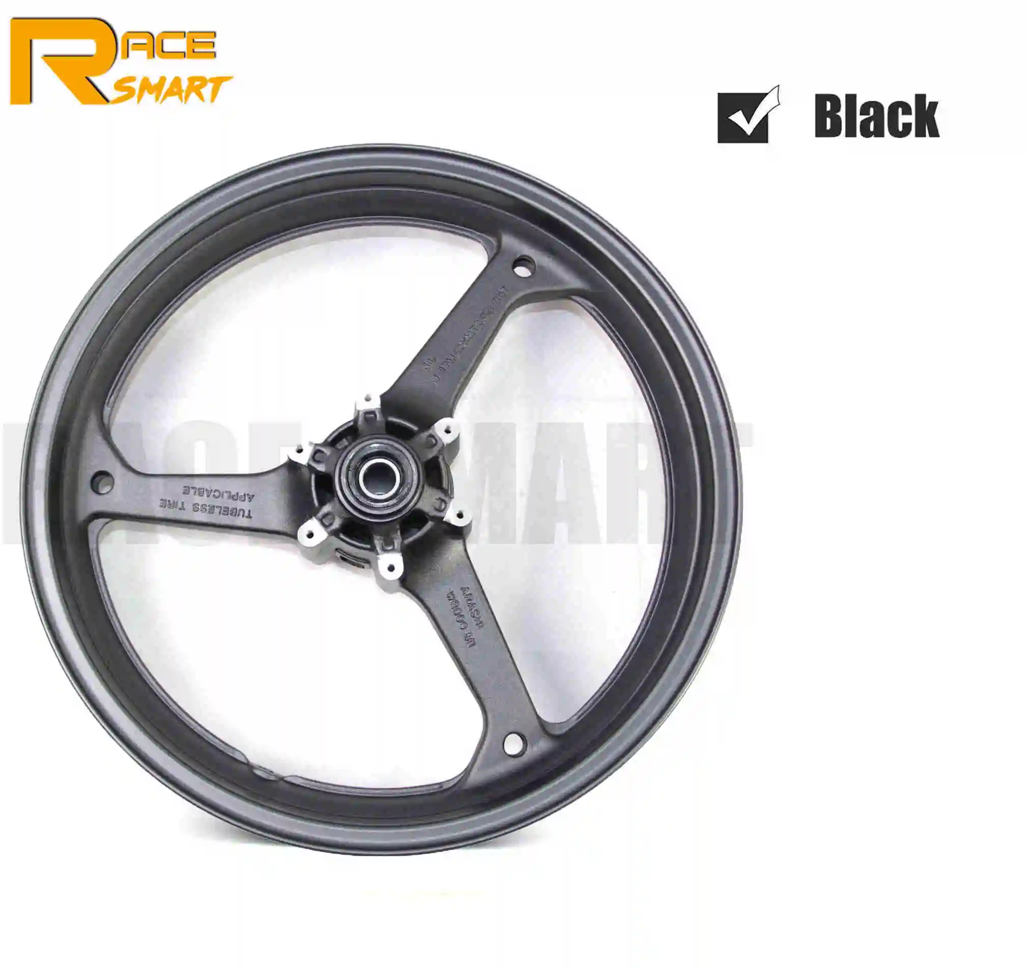 Matte Black Обод колеса мотоцикла для Honda CBR600RR 2007- передние колеса диски мотоциклов колеса диски CBR 600RR 2012 2013 - Цвет: Matte Black