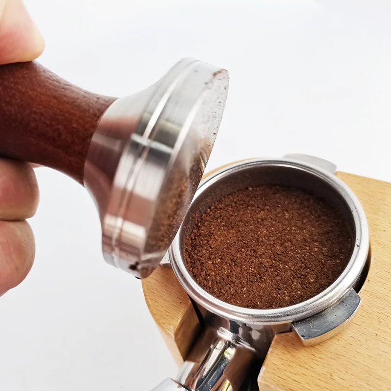 51 мм 53 58 нержавеющая сталь Кофеварка Nespresso плоский Темпер эспрессо деревянная