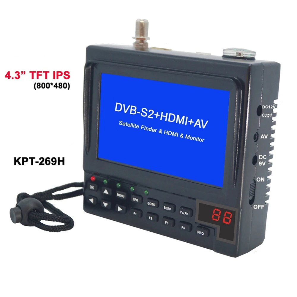 Устройство для измерения яркости цифровой приемник спутникового телевидения Full