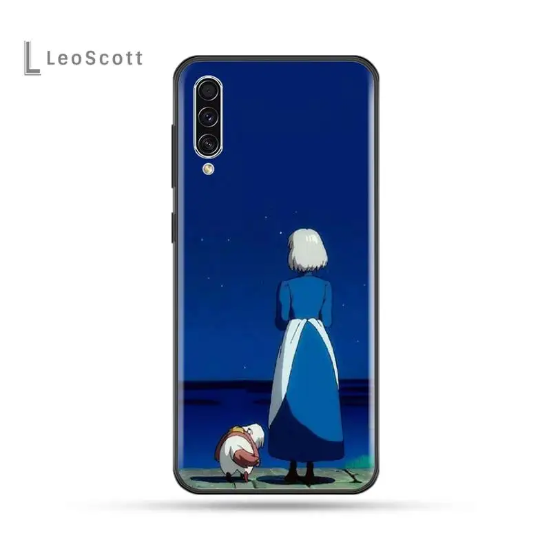 

Studio Ghibli Howl's Moving Castle Phone Cases For Samsung Galaxy M10 20 30 A 40 50 70 71 A6 A9 2018 J7 CORE PLUS STAR S10 5G