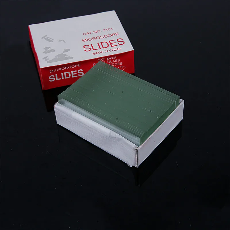 Микроскоп слайды с заземлением края микро стекло 25 4*76 2 мм (1 ''x 3'')
