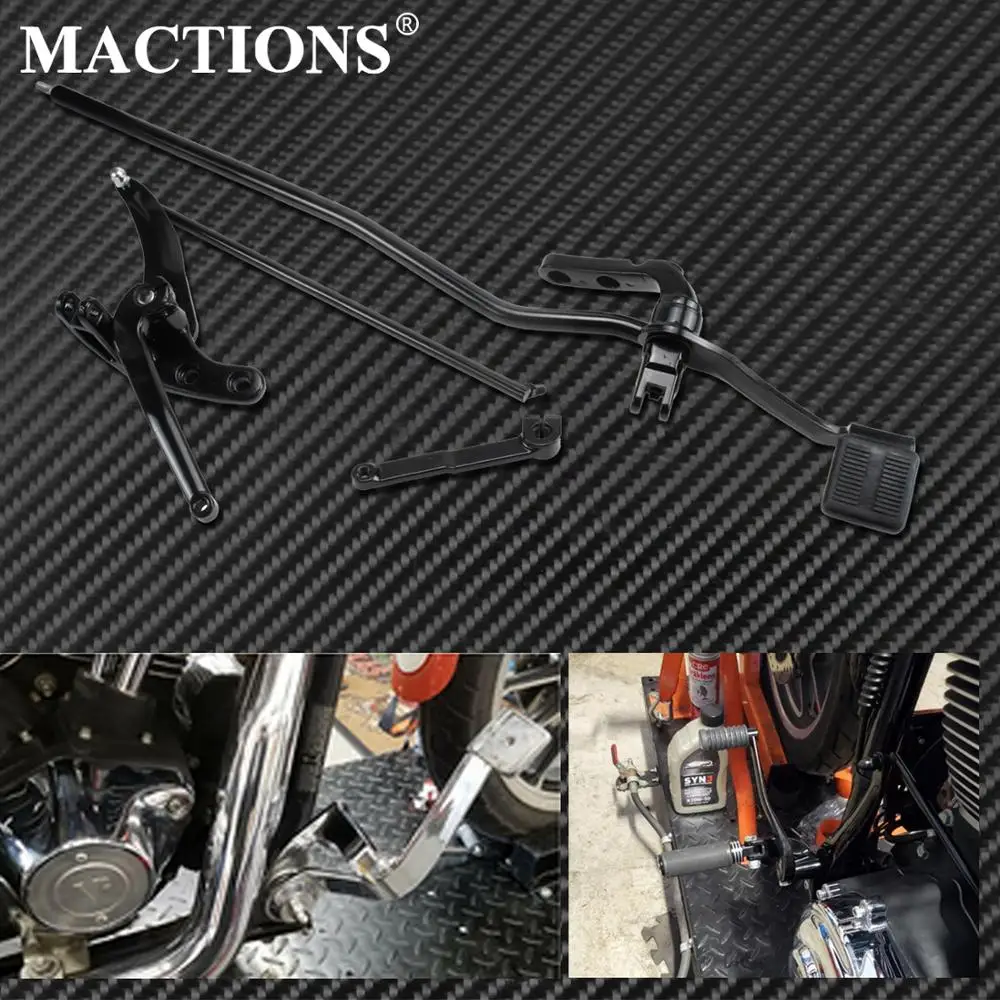 Мотоциклетные черные рычаги сцепления с передним управлением для Harley Dyna Street Bob 06