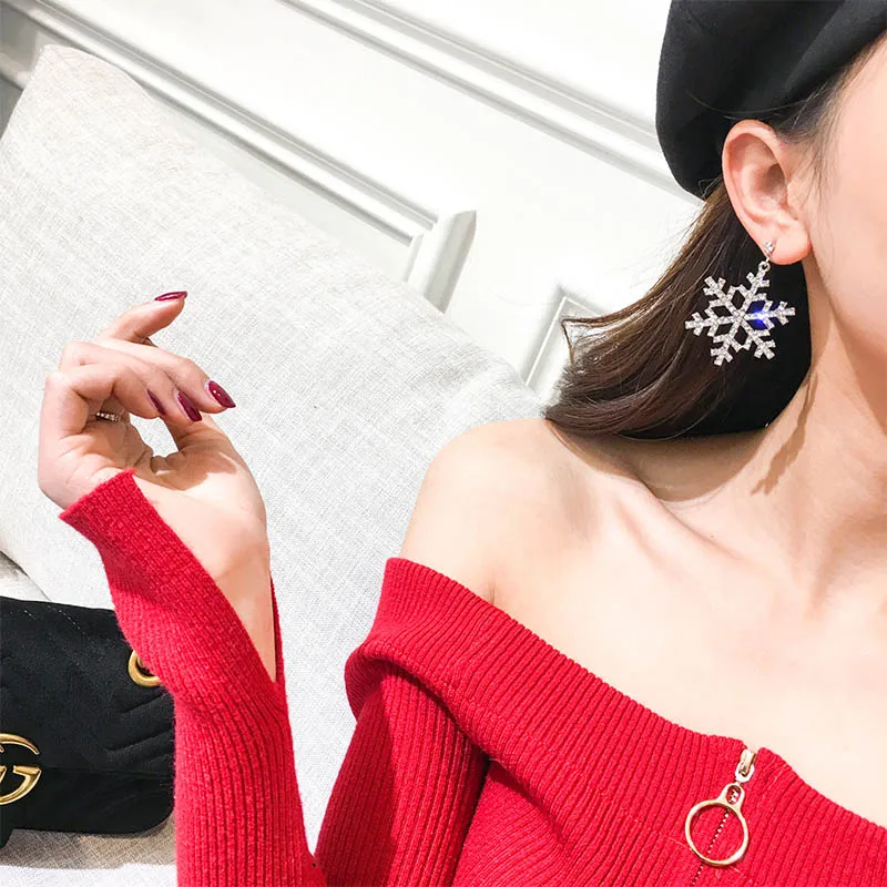 Новые европейские и американские модные длинные женские серьги-гвоздики со