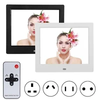 8 inch led digital photo frame electronic album 1024768 picture frame with remote control music and video playing alarm clock