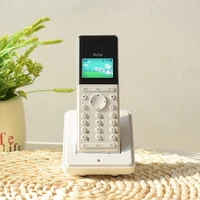 gsm cordless phones support 2g 3g gsm sim card wireless phone with sms backlight fixed telephone for home elderly office white