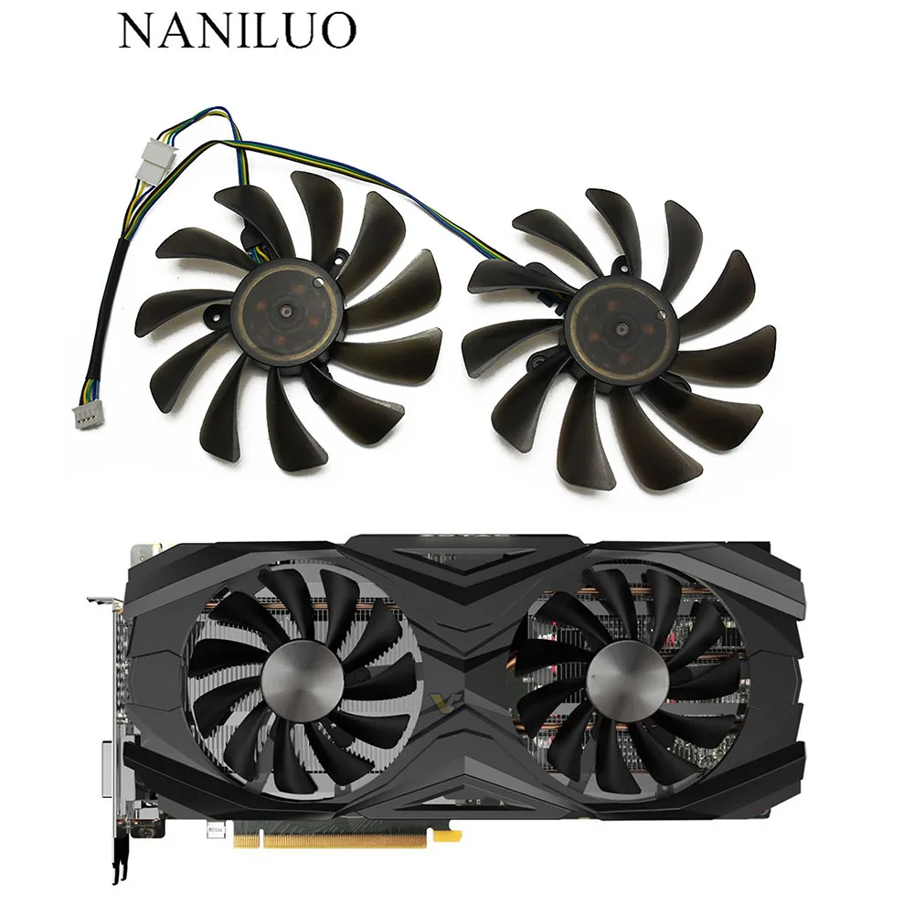 95 мм GAA8S2U 42 4Pin охлающий заgtx GTX Замена для ZOTAC 1070 1080 Ti 1070Ti 1080Ti AMP Edition вентилятор