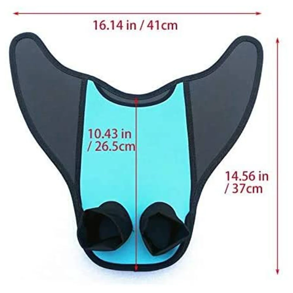 

Newest Arrival Swimming Tail Monofin Fins One-piece Flipper Swim Fins Swimming Training Fins for Kids Adults