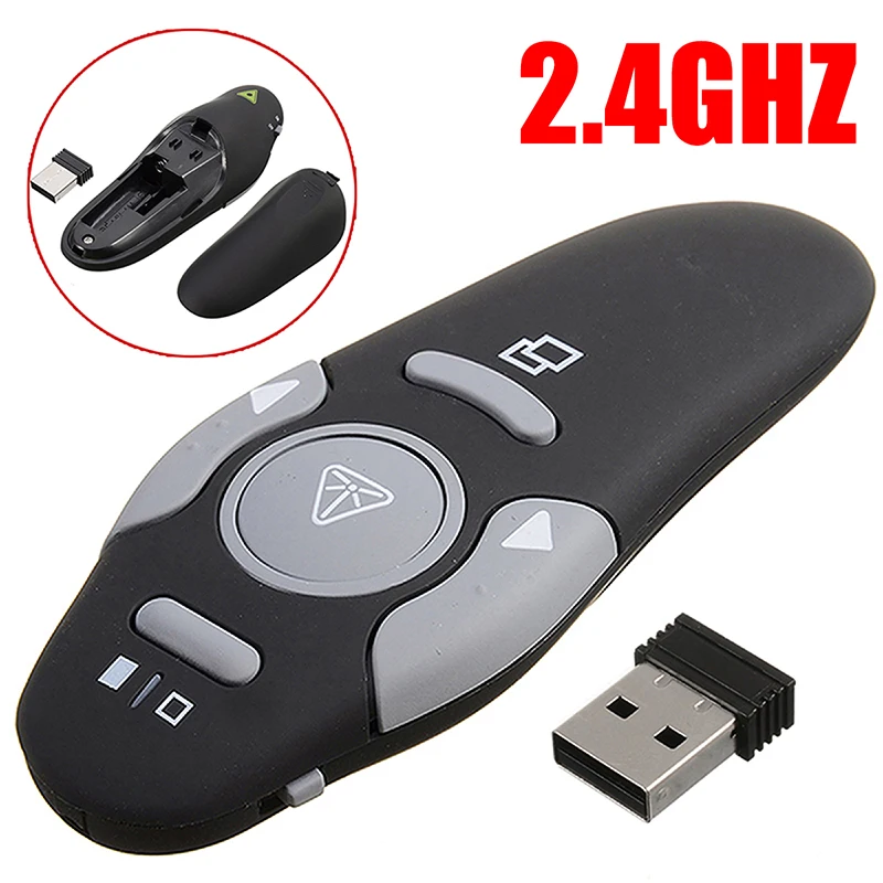 2 4 ГГц USB беспроводной пульт дистанционного управления Презентер указка ручка RF