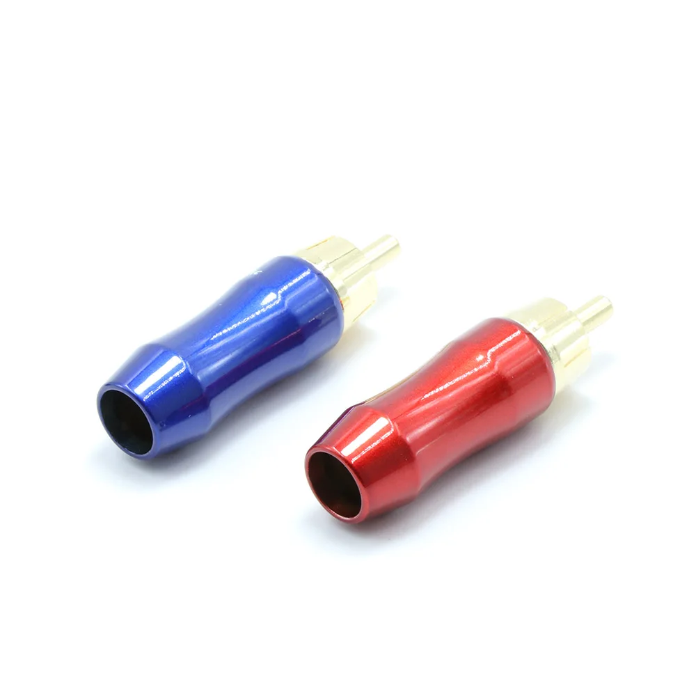 4 шт. позолоченный rca штекер pailiccs из латуни разъем для сигнальной линии аксессуар