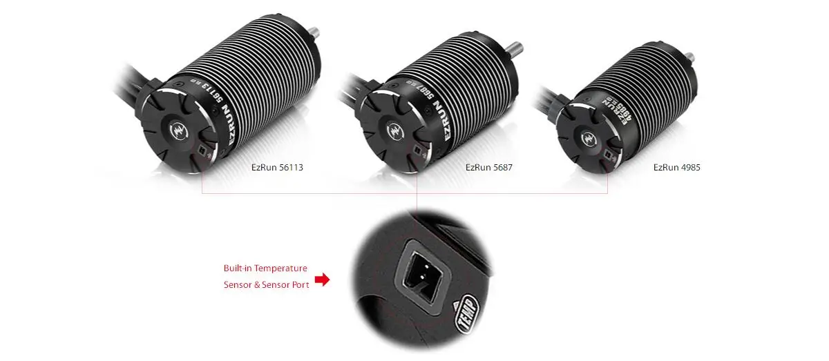 Щеточный электронный регулятор скорости HobbyWing EZRUN SL 1650KV/1100KV/800KV, для детей от 3 до 8 лет с 4-полюсный автоматический Бессенсорный Бесщеточный внутренний двигатель Max6 V3 Max5 V3 ESC для 1/5 1/6 1/7 RC автомобиль