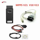 Программатор ECU SMPS MPPS V21 V18 V13.02 V13 K CAN Flasher, тюнинг микросхем, программатор Remap OBD2 MPPS V21 V13.02, профессиональный диагностический кабель