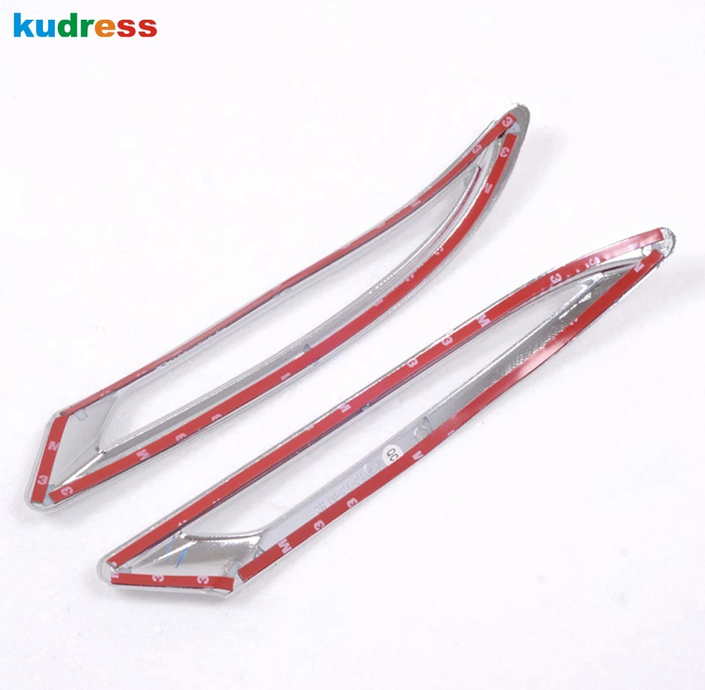 For Ford Fusion Contour 2013 2014 Chrome Rear Tail Foglight Lamp Cover Trim Fog Light Frame Trims Car Styling Accessories 2pcs | Автомобили