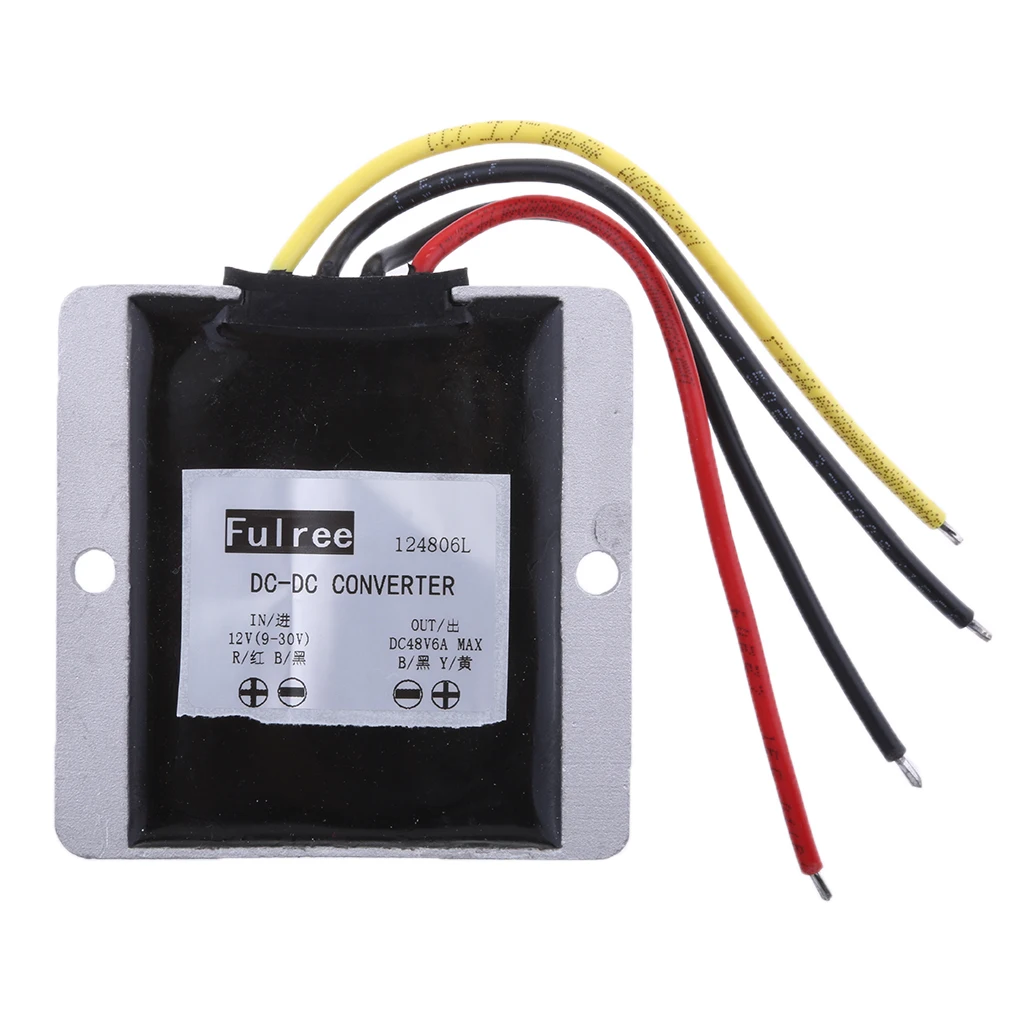 

DC/DC 12V/24 To 48V/6A Converter Regulator Power Supply For Car