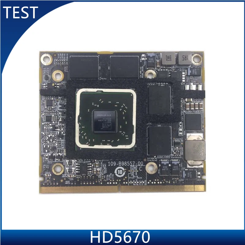 Оригинальная видеокарта для IMac 2010 A1312 A1311 109 B98557 00 ATI Radeon HD5670 HD5670m 512 Мб|Компьютерные
