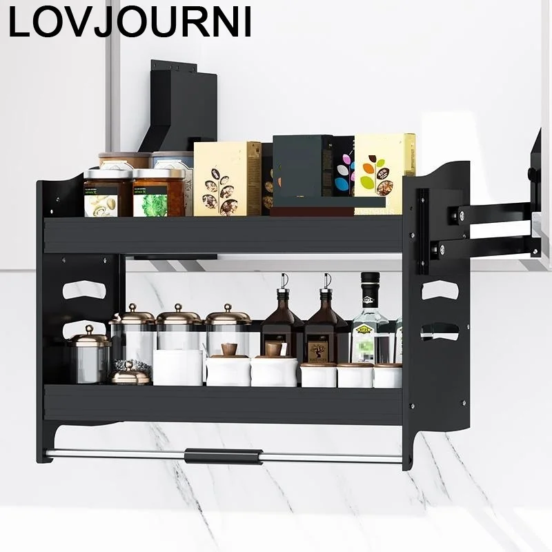 alacena armario de despensa pantries corredera hanging organizer rack cocina kitchen cabinet cestas para organizar basket free global shipping