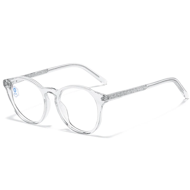 

Unisex In Stock Acetate Eyewear Man Female Frame Eyeglass Optical Super Hot Anti Blue Light Bluelight Blocking 3D Shape Glasses
