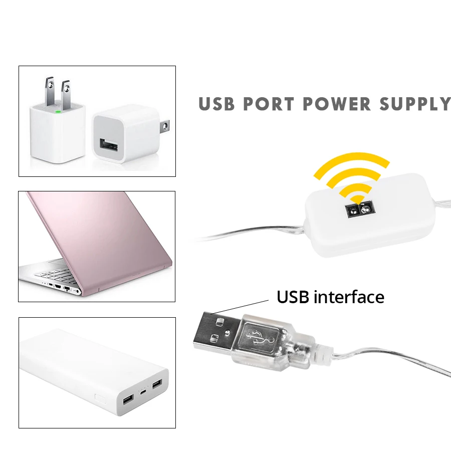 Светодиодный светильник с датчиком движения 5 В USB|Подшкафные лампы| |