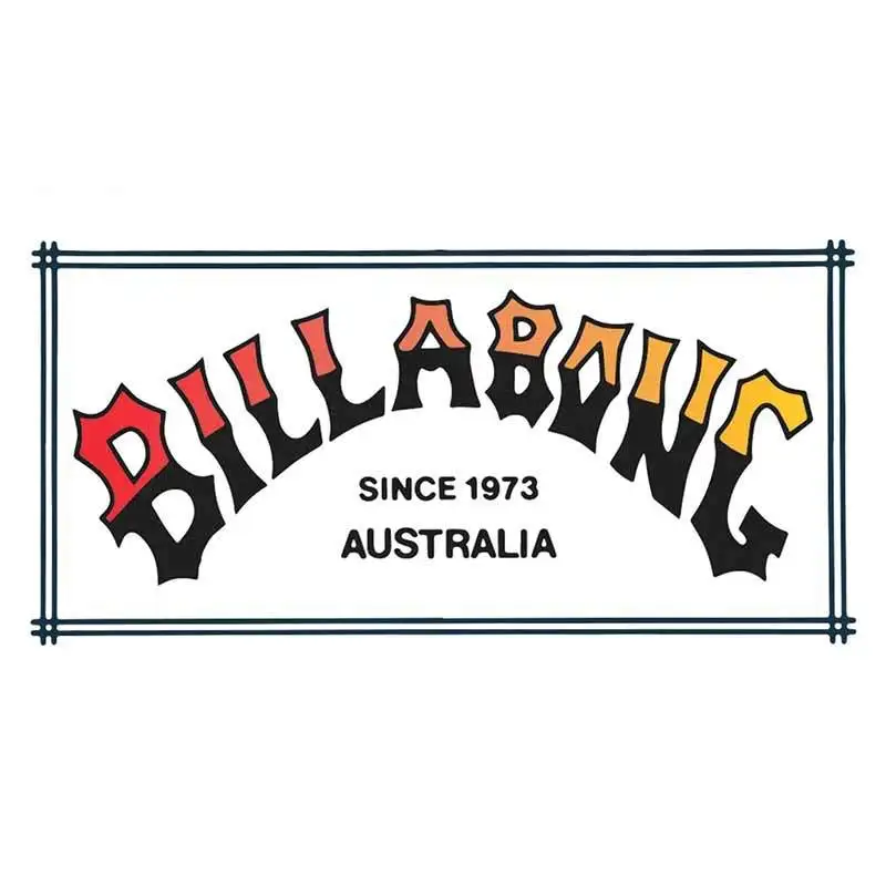 

13 см x 7 см для Billabong с 1973 года, стикер для тонкого внедорожника s, Виниловая наклейка для автомобиля, стильная наклейка для кузова автомобиля, ...