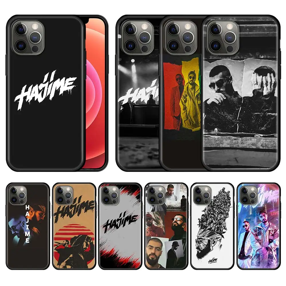 

Soft Phone Case for Apple iPhone 11 12 Pro Max 7 8 Plus 13 Mini XR X XS Black Coques 6S 5 5S Cover Funda Rap Hajime MiyaGi Andy