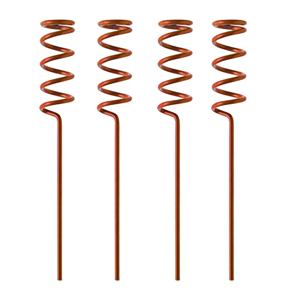 

30cm Metal Spiral Fishing Rod Holder Sea Fishing Rod Ground Support Fishing Rod Holder Fishing Tools