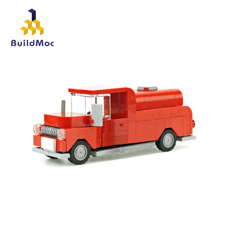 Buildmoc танкер бензиновый транспортер модель грузовика строительные блоки