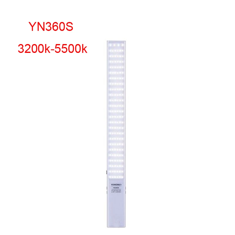Yongnuo YN360 YN360II YN360III YN360S ручной светодиодный светильник со льдом 3200k до 5500k RGB красочный светодиодный контроль с помощью приложения для телефона - Цвет: Красный