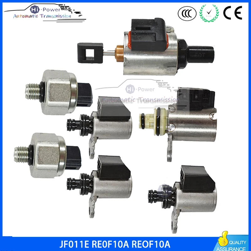 Комплект соленоидов коробки передач JF011E RE0F10A REOF10A CVT 4 + 2 переключателя 1 шаговый