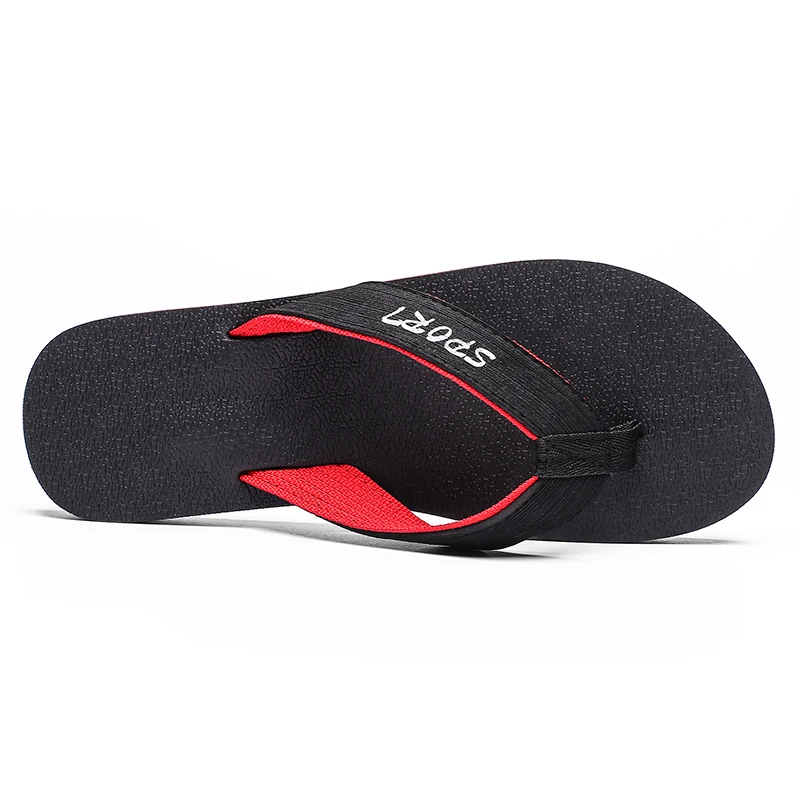 Мужские летние шлепанцы Нескользящие сандалии для дома и улицы простая обувь