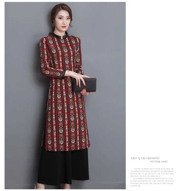 Новое поступление женское модное Повседневное платье с принтом в стиле ретро