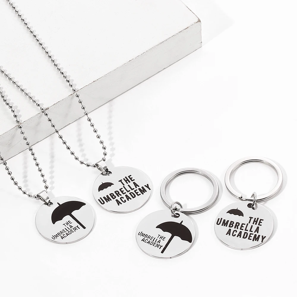 Ожерелье из нержавеющей стали с подвеской в стиле академии высокое качество Kawaii