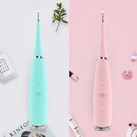 portable electric sonic dental scaler tooth calculus remover tooth stains tartar tool dentist toothbrush usb oral tooth hygiene