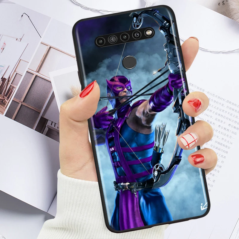 

Superhero Hawkeye Marvel For LG K92 K42 K22 K71 K61 K51S K41S K30 K20 2019 Q60 V60 V50 S V40 V30 G8S G8 X ThinQ Phone Case