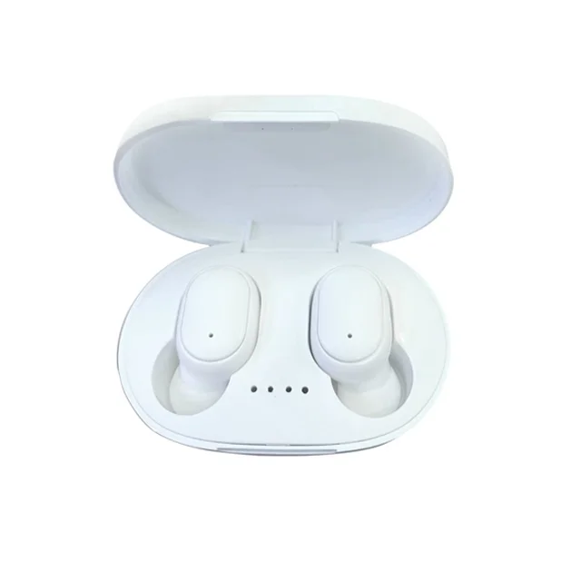 white A6S беспроводные наушники TWS для Xiaomi Redmi Airdots, наушники Bluetooth 5,0, наушники с шумоподавлением, микрофон для iPhone, huawei, samsung - Цвет: white