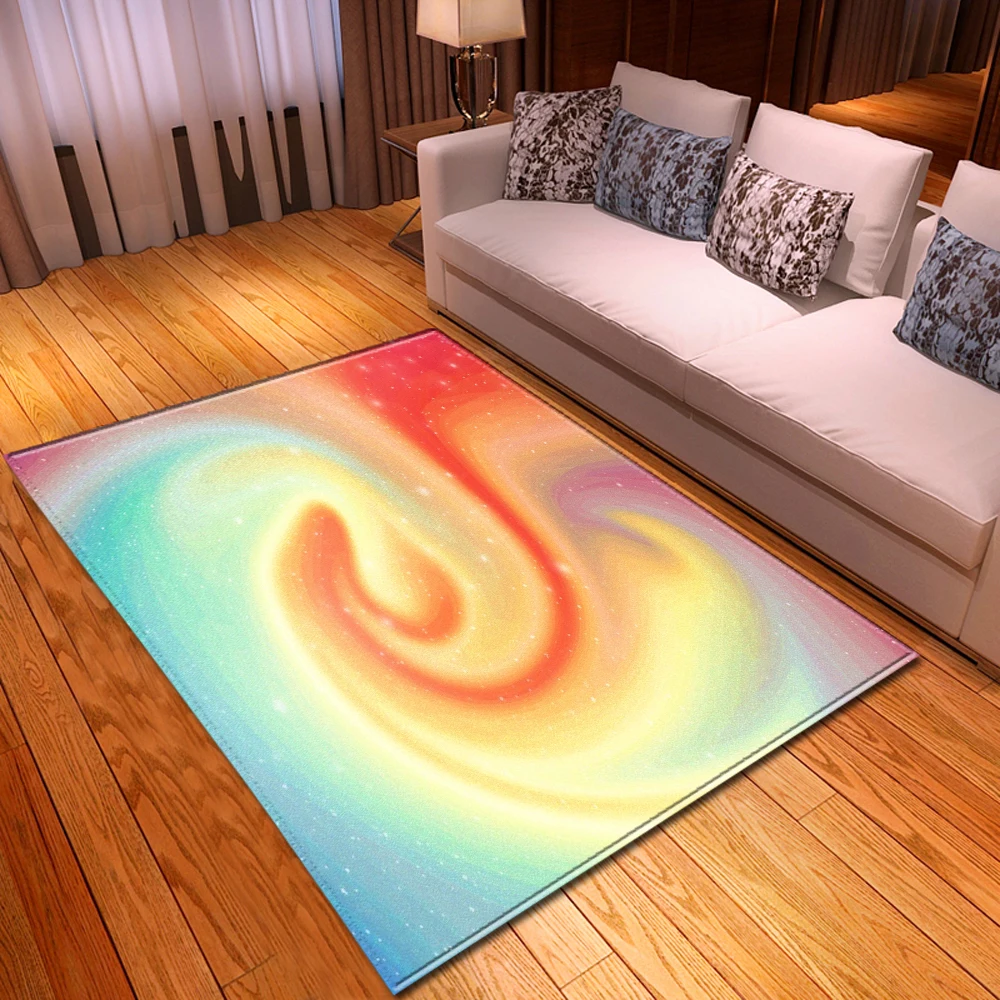 Черные ковры в скандинавском богемном стиле домашний декор прикроватные коврики