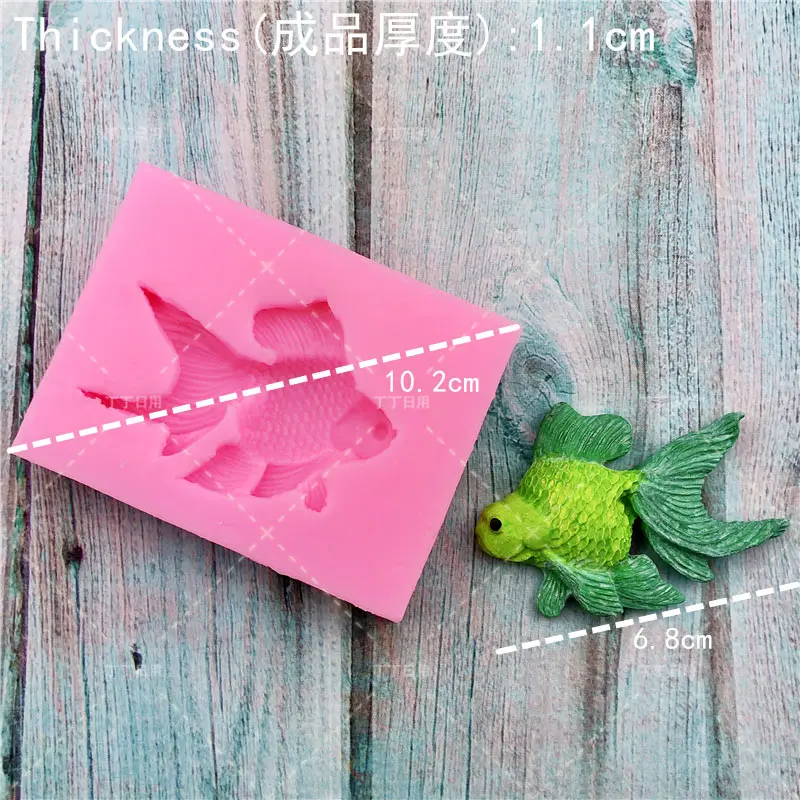 Sugarcraft Русалка рыбий хвост силиконовая форма морские водоросли оболочки инструменты для украшения тортов из мастики шоколадная форма для выпечки гипсовые глиняные формы - Цвет: No.2