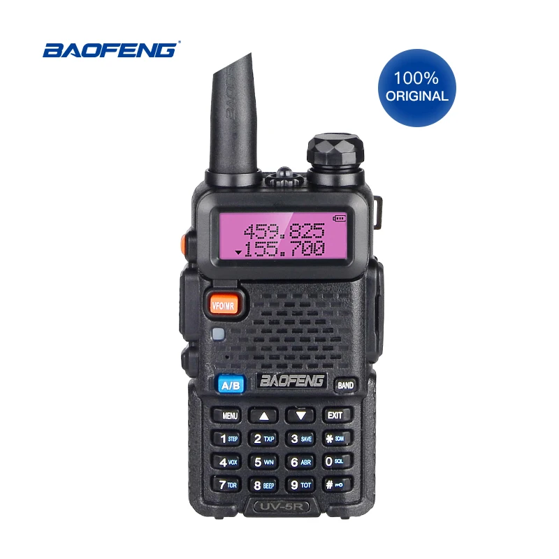 Портативная Двухдиапазонная рация Baofeng 10 км Любительское радио UHF VHF UV5R