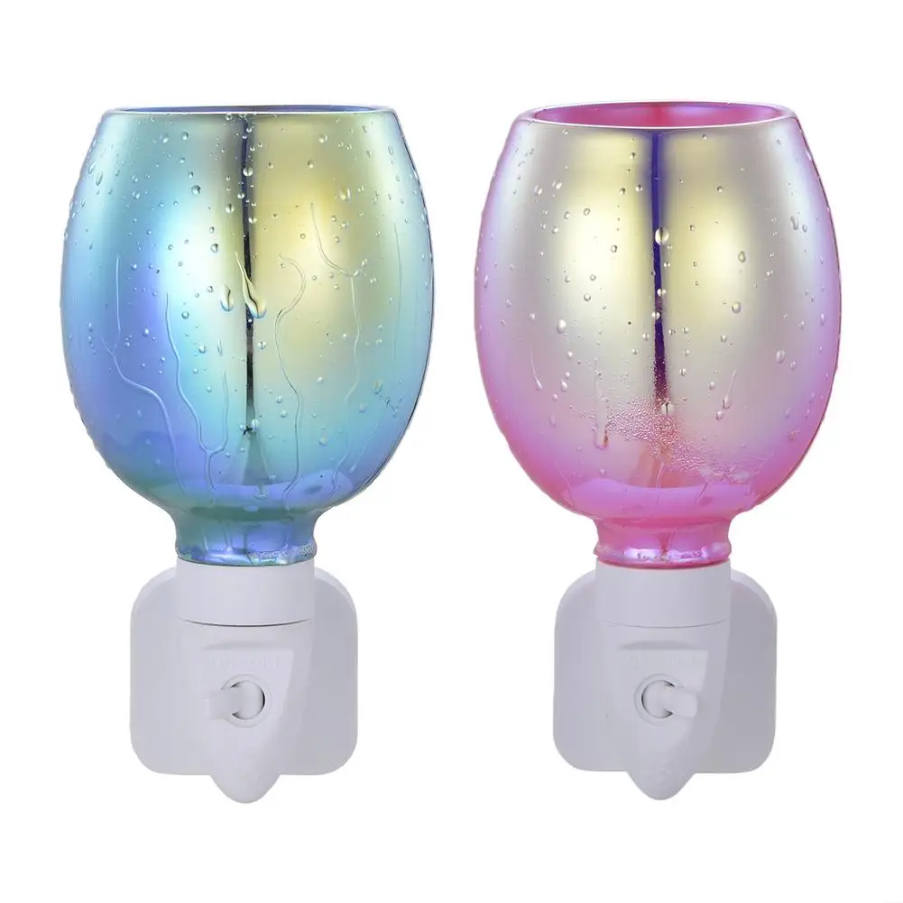 

Aromatherapy Electric Wax Melt Burner 3D Aromatherapy Lamp Night Light Wall-mounted Plug InDiffuser UK US EU Plug