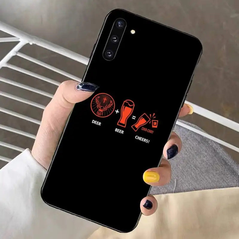 

YNDFCNB Jagermeister logo Phone Case for RedMi note 4 5 7 8 9 pro 8T 5A 4X case