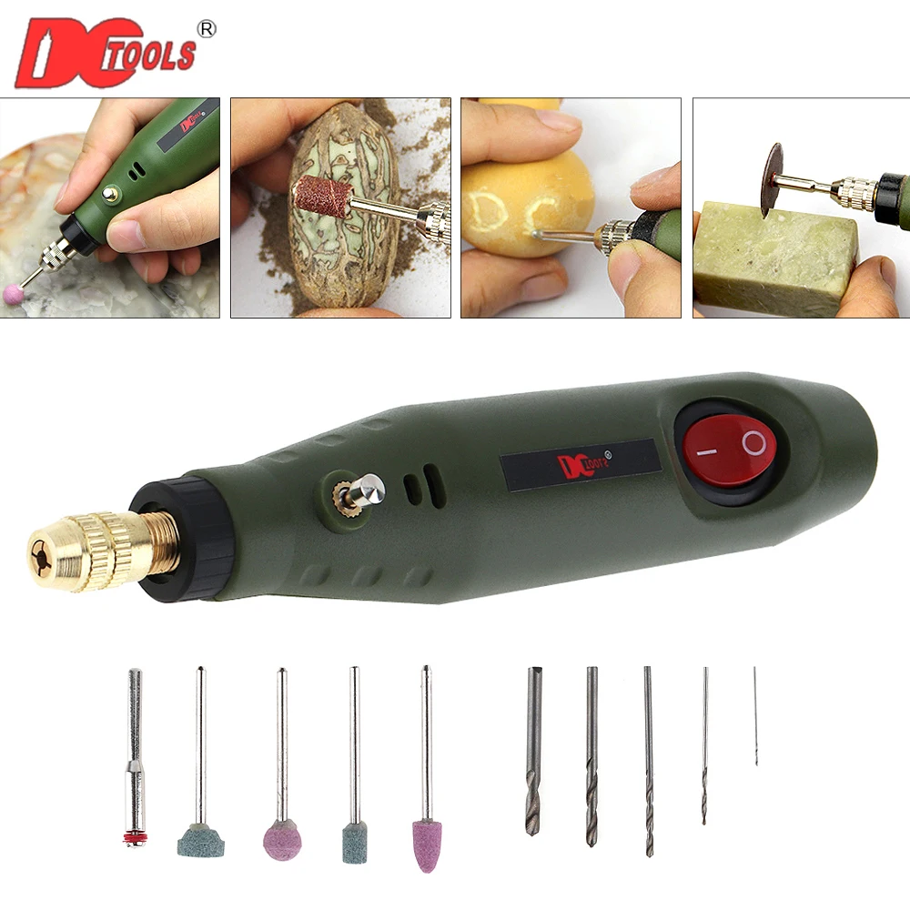 DC 12V Мини шлифовальный станок/набор сверл с шлифовальной машиной аксессуары