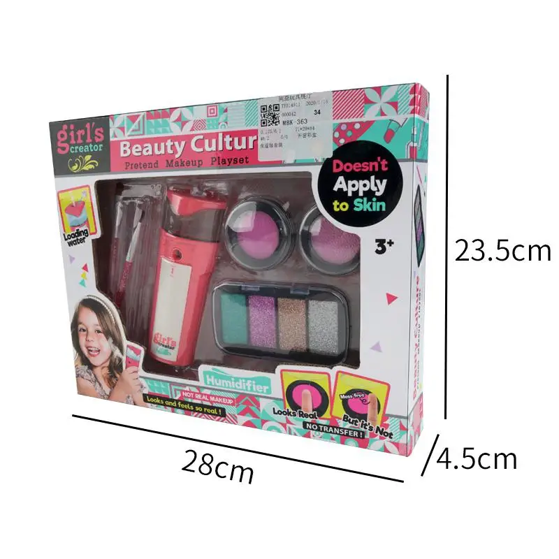 

Kuulee Girls Makeup Toys Pretend GameSafe Kids Makeup Kit Cosmetics Sets Best Gifts for Children