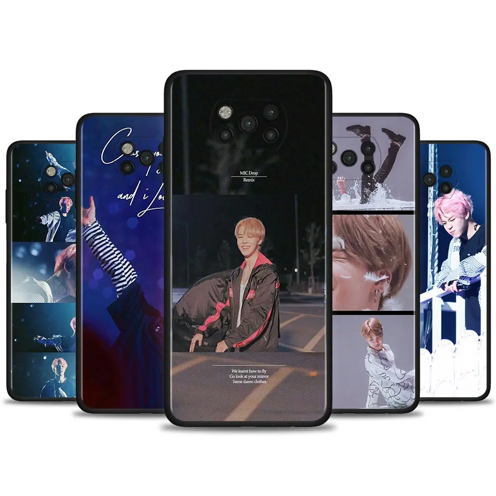 

Phone Case For Xiaomi Poco X3 NFC F3 GT M3 pro Pocophone F1 for Mi 10T 9T Note 10 10Lite 10T 11T Pro Civi Capa Park Jimin K Pop