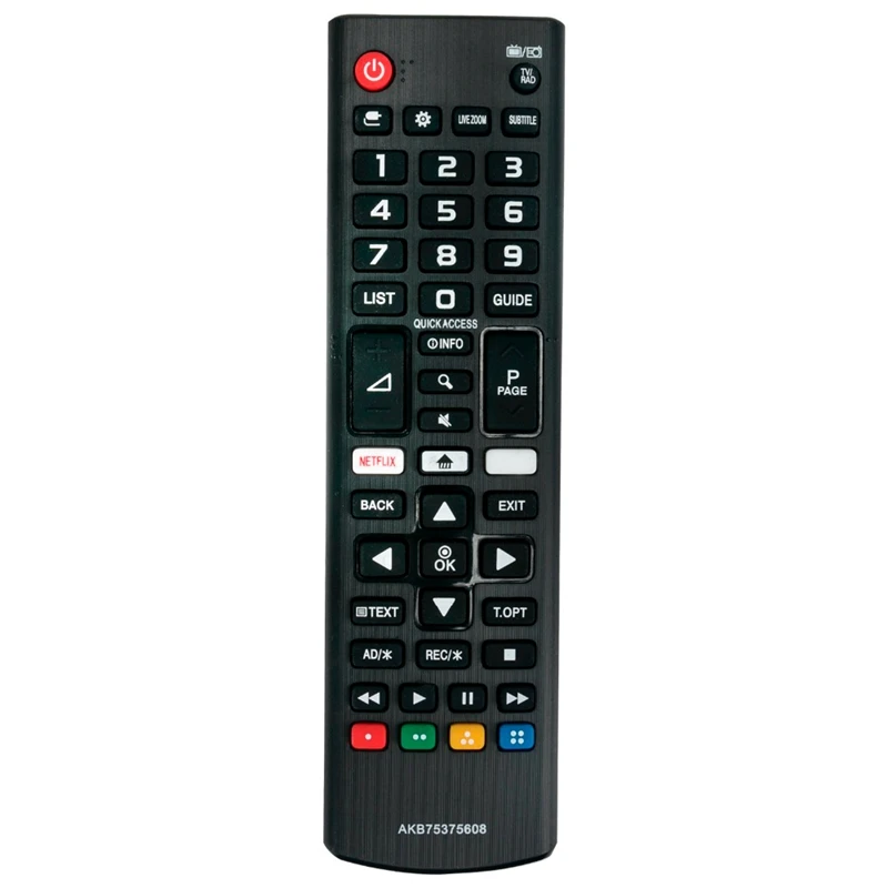 

Замененный пульт дистанционного управления AKB75375608 для LG TV