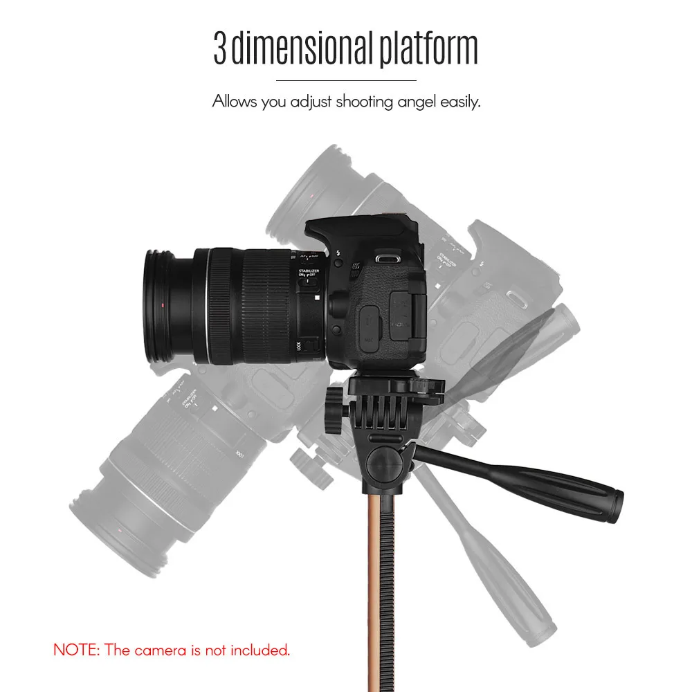 Штатив Andoer для фотосъемки портативный держатель телефона подходит камер Canon Sony