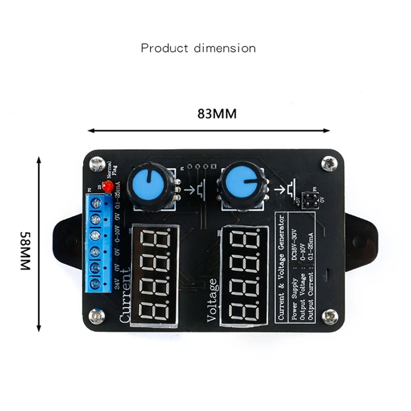 Handheld Precision Analog 0-5V 0-10V 4-20MA 0-20MA Signal Current Voltage Generator With 5V DC Power Output | Инструменты