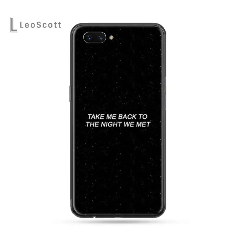 

Black and white cool inspirational brave text Phone Case For OPPO F 1S 7 9 K1 A77 F3 RENO F11 A5 A9 2020 A73S R15 REALME PRO