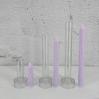 long pole candle mold plastic candle mold handmade diy craft clay candle making