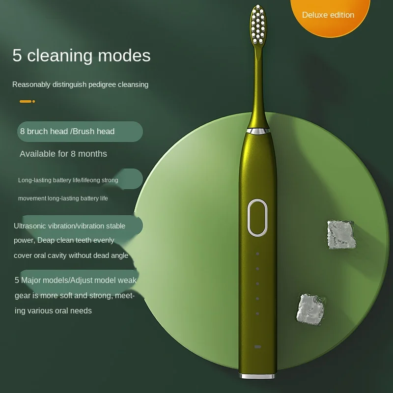 

Electric Toothbrush Sonic Household USB Charging Intelligence Cleaner Sound Waves Device Maglev